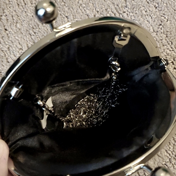 Beaded Satin Evening Bag - Picture 11 of 12